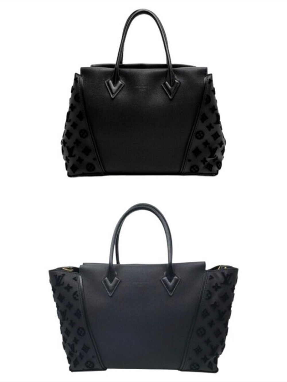 Like NEW!!! RARE! AUTHENTICATED Louis Vuitton W Veau Cachemire Tote LV 2 Ways